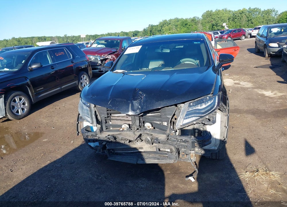 2016 LINCOLN MKX RESERVE VIN: 2LMTJ8LRXGBL22365
