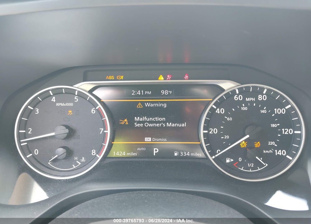 2024 NISSAN ROGUE SV INTELLIGENT AWD VIN: JN8BT3BB3RW423525