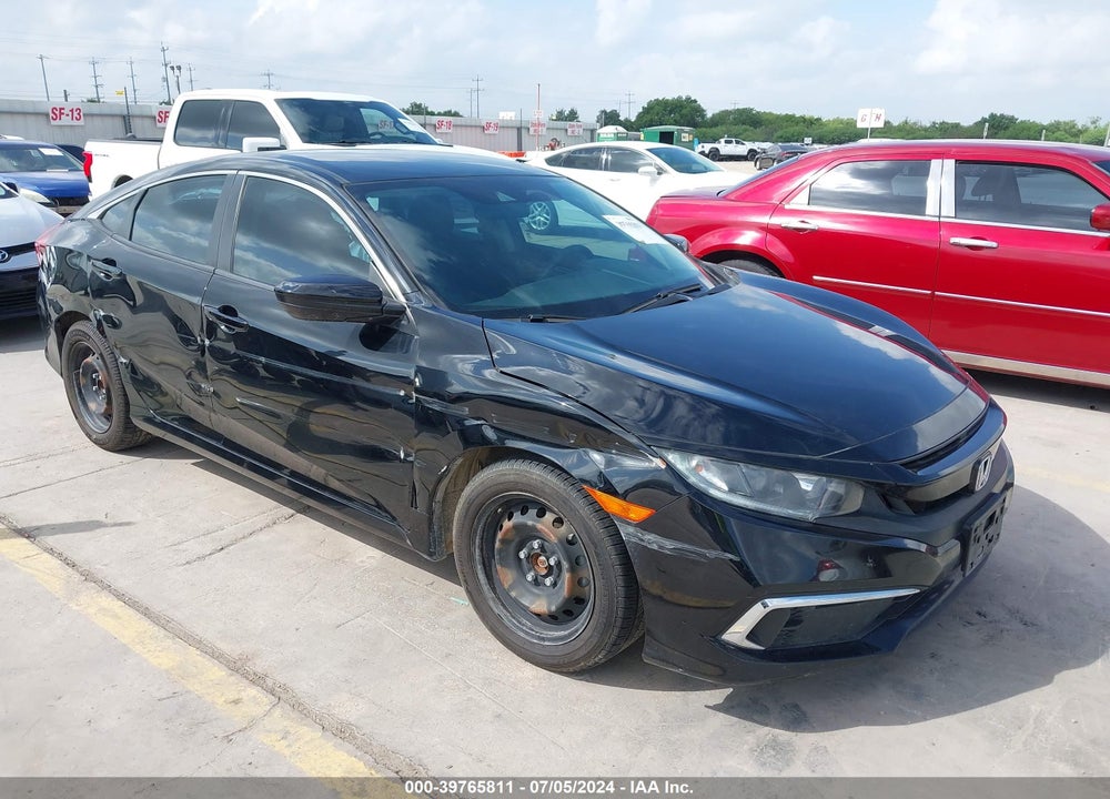 2020 HONDA CIVIC LX VIN: 19XFC2F67LE018225