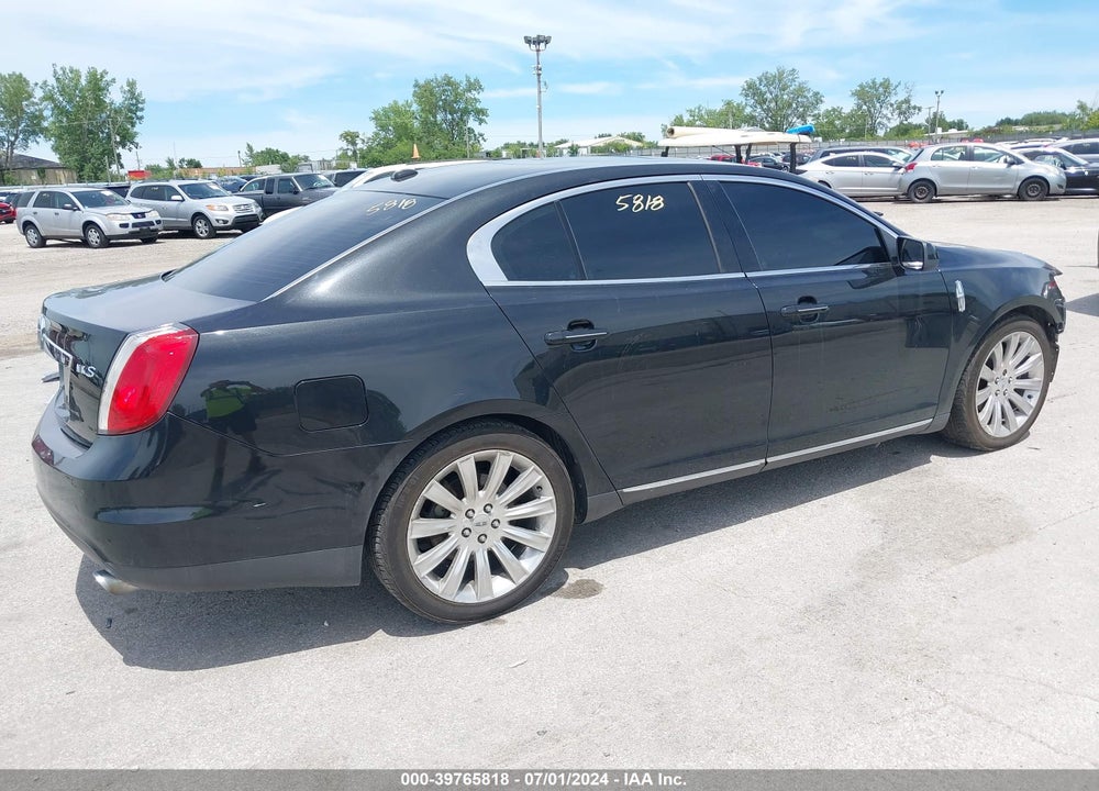 2009 LINCOLN MKS VIN: 1LNHM93R19G624668