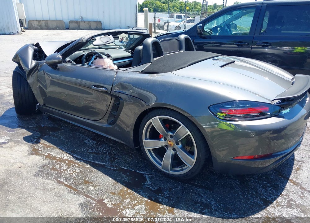 2017 PORSCHE 718 BOXSTER S VIN: WP0CB2A80HS241306