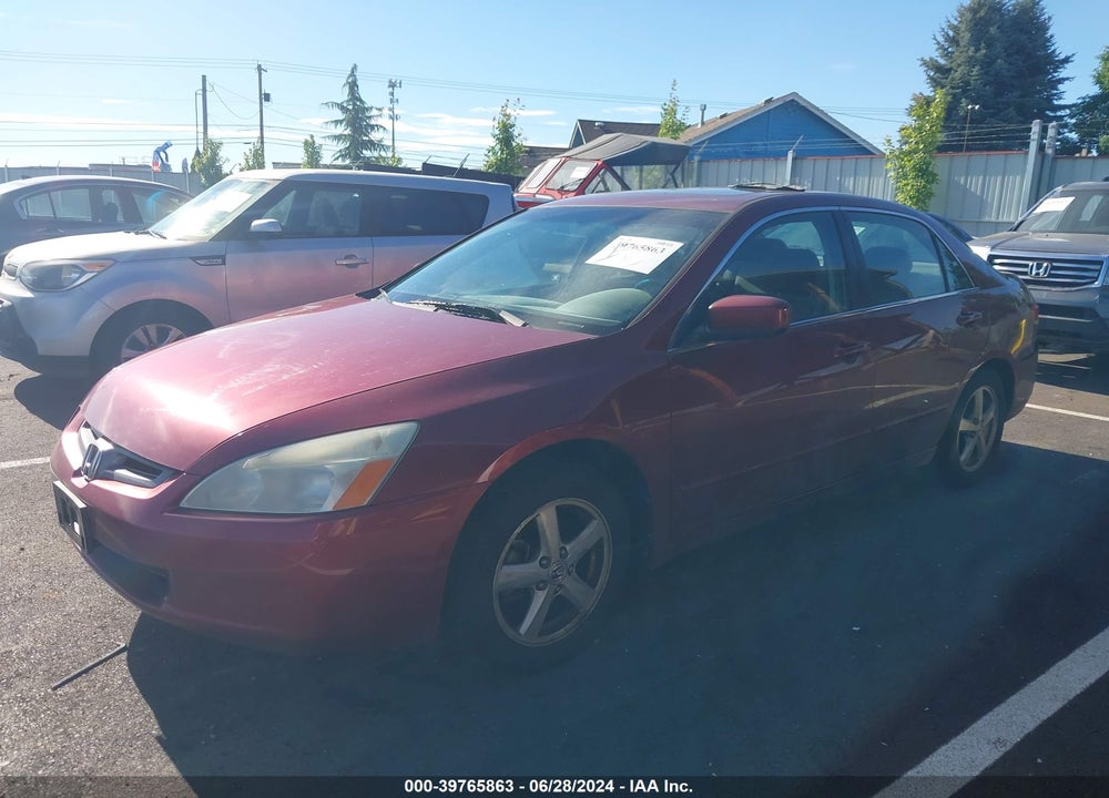 2004 HONDA ACCORD 2.4 EX VIN: 1HGCM56674A122978