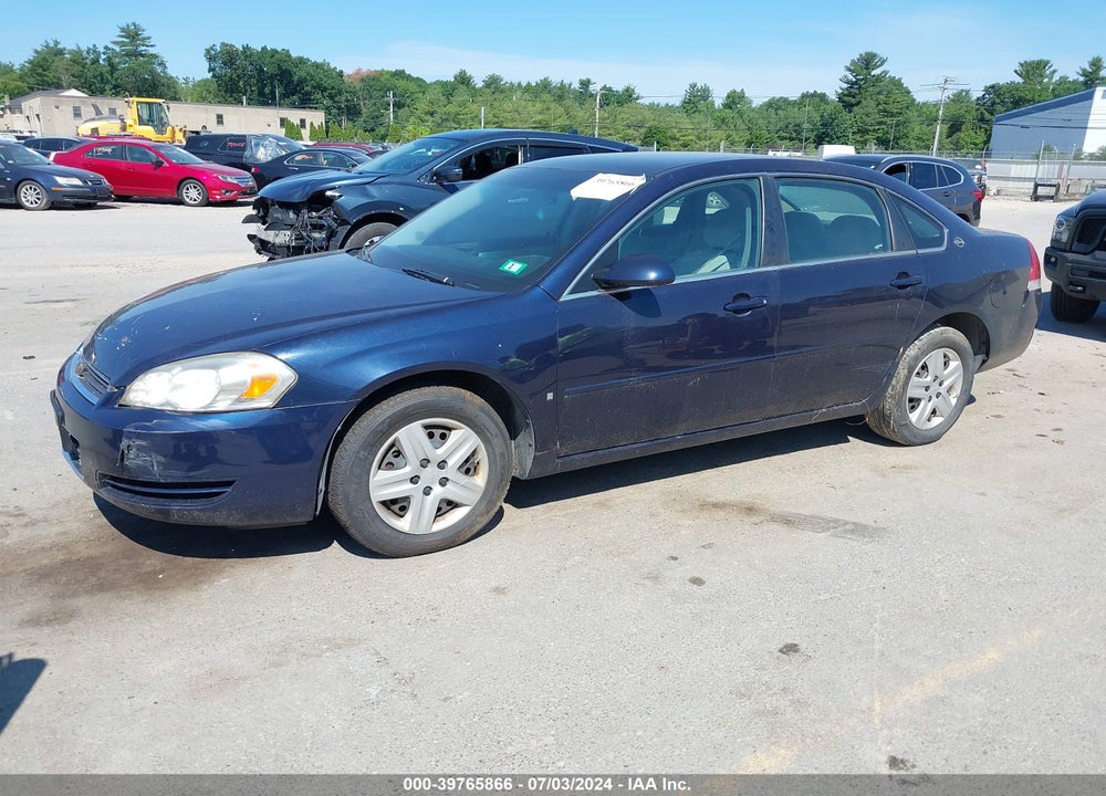 2007 CHEVROLET IMPALA LS VIN: 2G1WB58K379341926