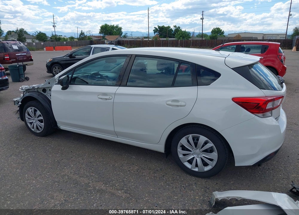 2017 SUBARU IMPREZA 2.0I VIN: 4S3GTAA63H1738945