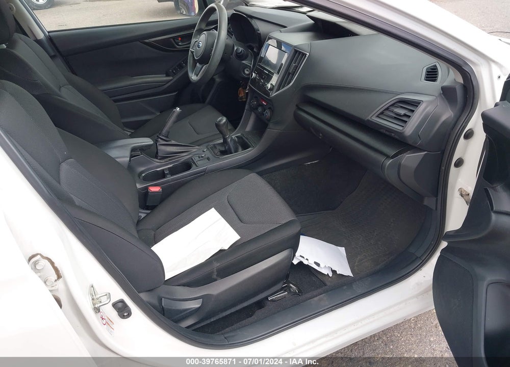 2017 SUBARU IMPREZA 2.0I VIN: 4S3GTAA63H1738945