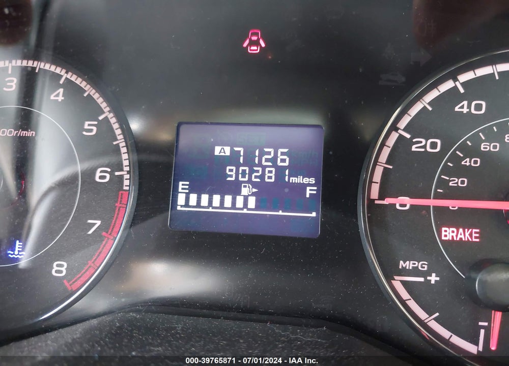 2017 SUBARU IMPREZA 2.0I VIN: 4S3GTAA63H1738945