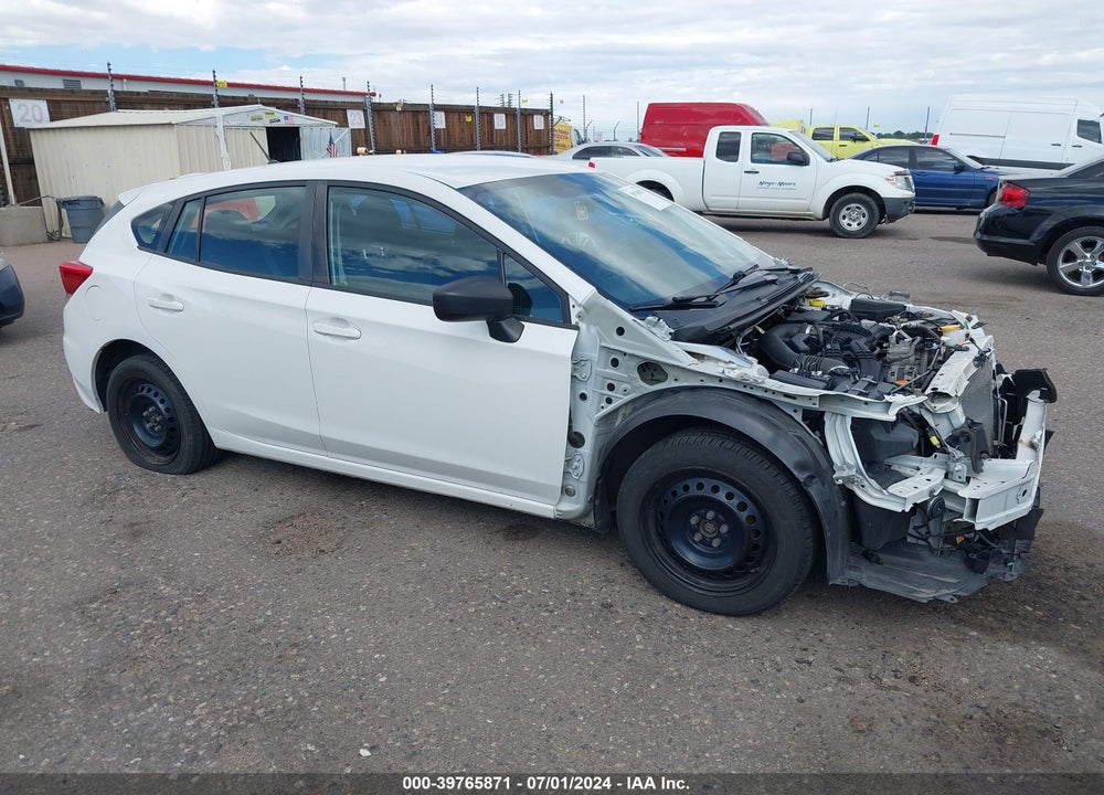 2017 SUBARU IMPREZA 2.0I VIN: 4S3GTAA63H1738945