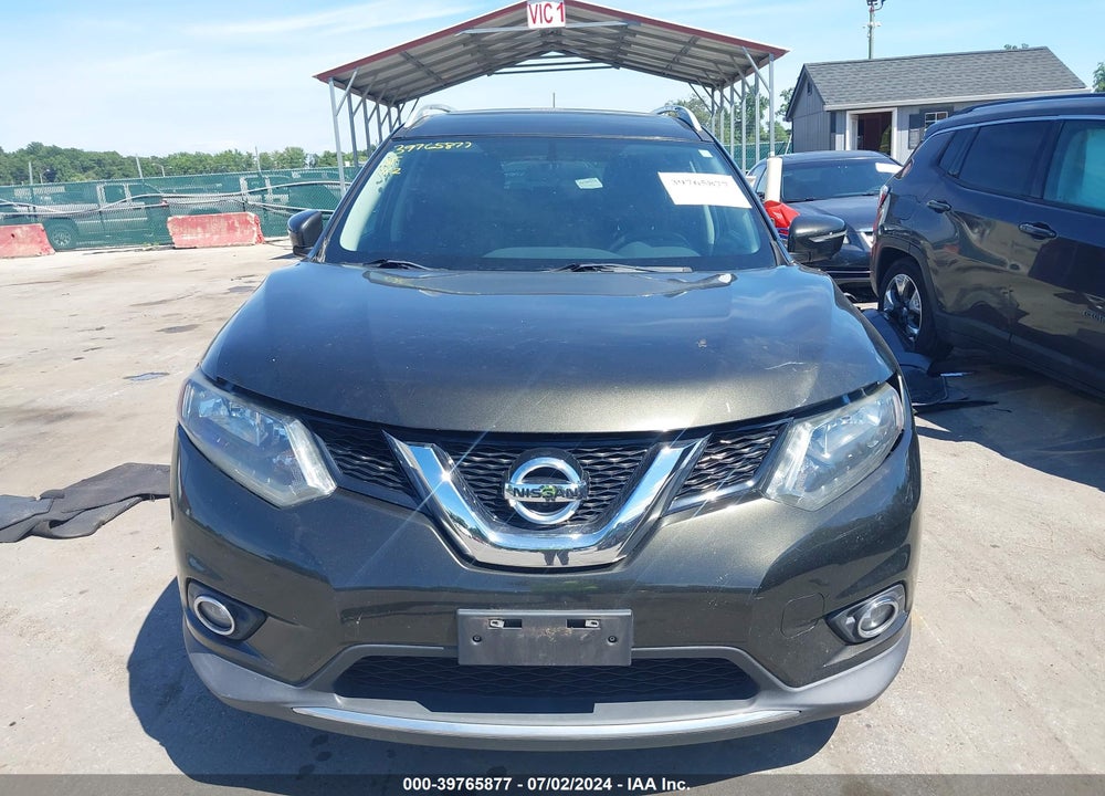 2014 NISSAN ROGUE SV VIN: 5N1AT2MK4EC822367