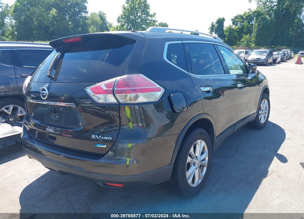 2014 NISSAN ROGUE SV VIN: 5N1AT2MK4EC822367