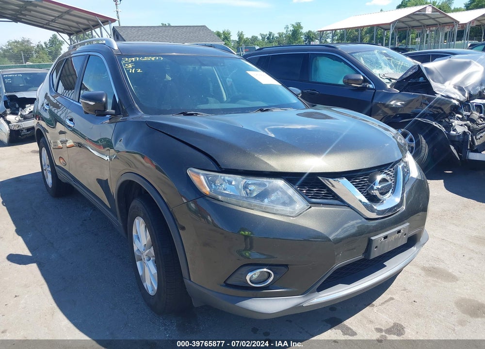 2014 NISSAN ROGUE SV VIN: 5N1AT2MK4EC822367
