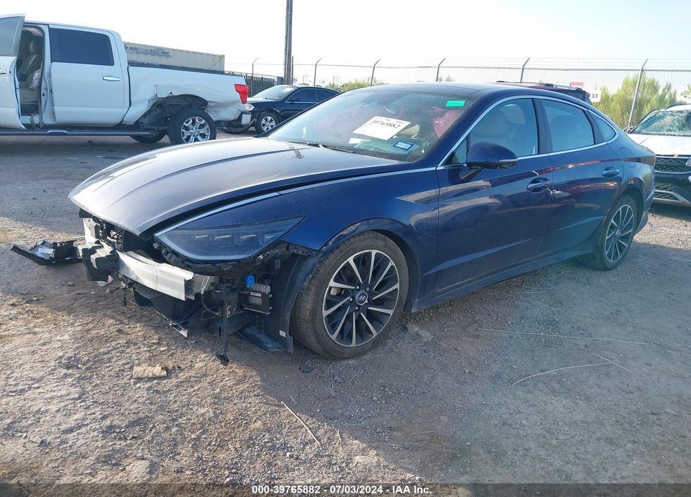2021 HYUNDAI SONATA LIMITED VIN: 5NPEH4J29MH078257