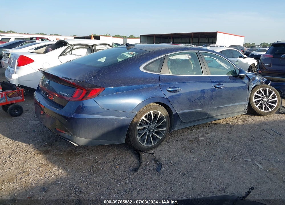 2021 HYUNDAI SONATA LIMITED VIN: 5NPEH4J29MH078257