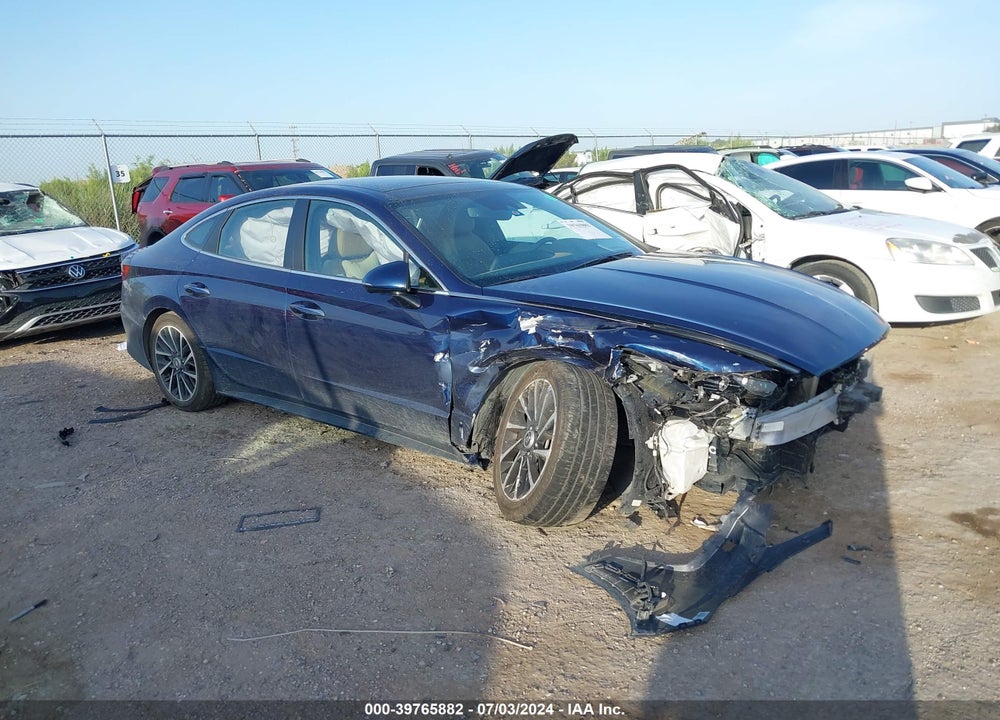 2021 HYUNDAI SONATA LIMITED VIN: 5NPEH4J29MH078257