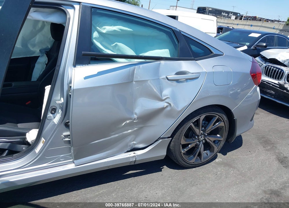 2021 HONDA CIVIC SPORT VIN: 2HGFC2F86MH523293