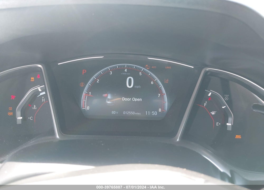 2021 HONDA CIVIC SPORT VIN: 2HGFC2F86MH523293