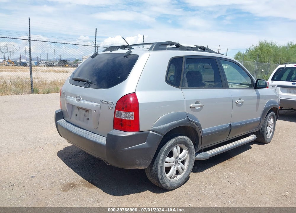 2007 HYUNDAI TUCSON LIMITED/SE VIN: KM8JN12D37U582427