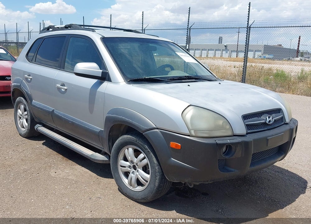 2007 HYUNDAI TUCSON LIMITED/SE VIN: KM8JN12D37U582427