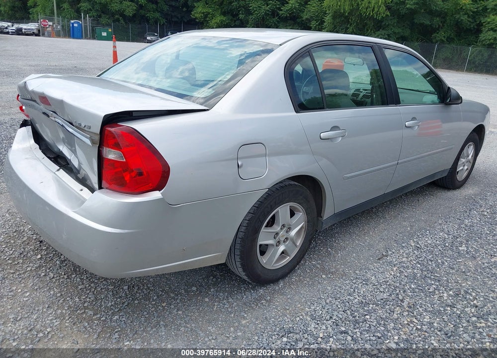 2004 CHEVROLET MALIBU LS VIN: 1G1ZT54824F114721