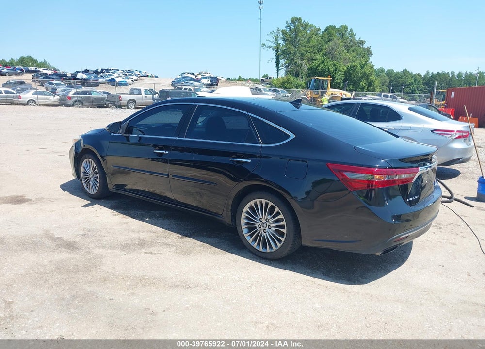 2016 TOYOTA AVALON LIMITED VIN: 4T1BK1EB8GU209679