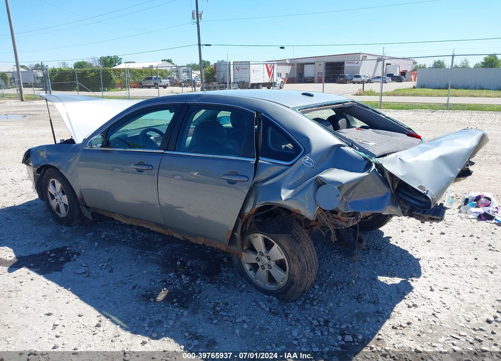 2009 CHEVROLET IMPALA LT VIN: 2G1WT57K591188580