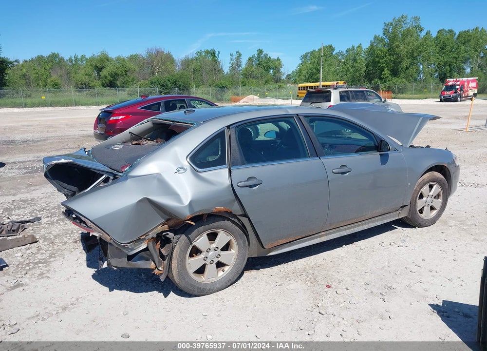 2009 CHEVROLET IMPALA LT VIN: 2G1WT57K591188580