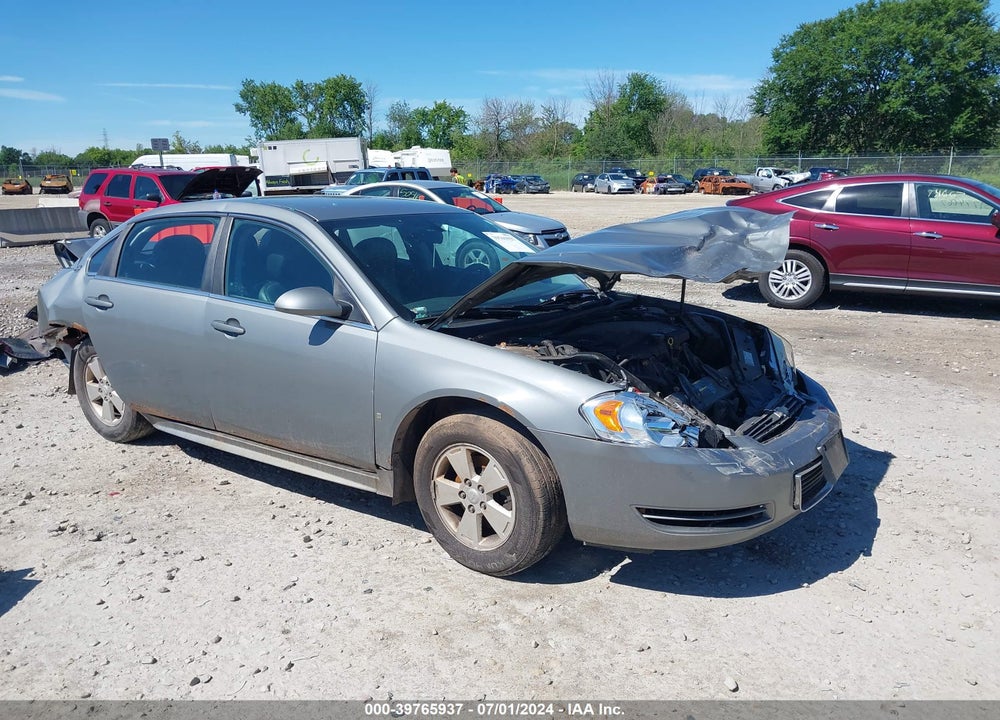 2009 CHEVROLET IMPALA LT VIN: 2G1WT57K591188580