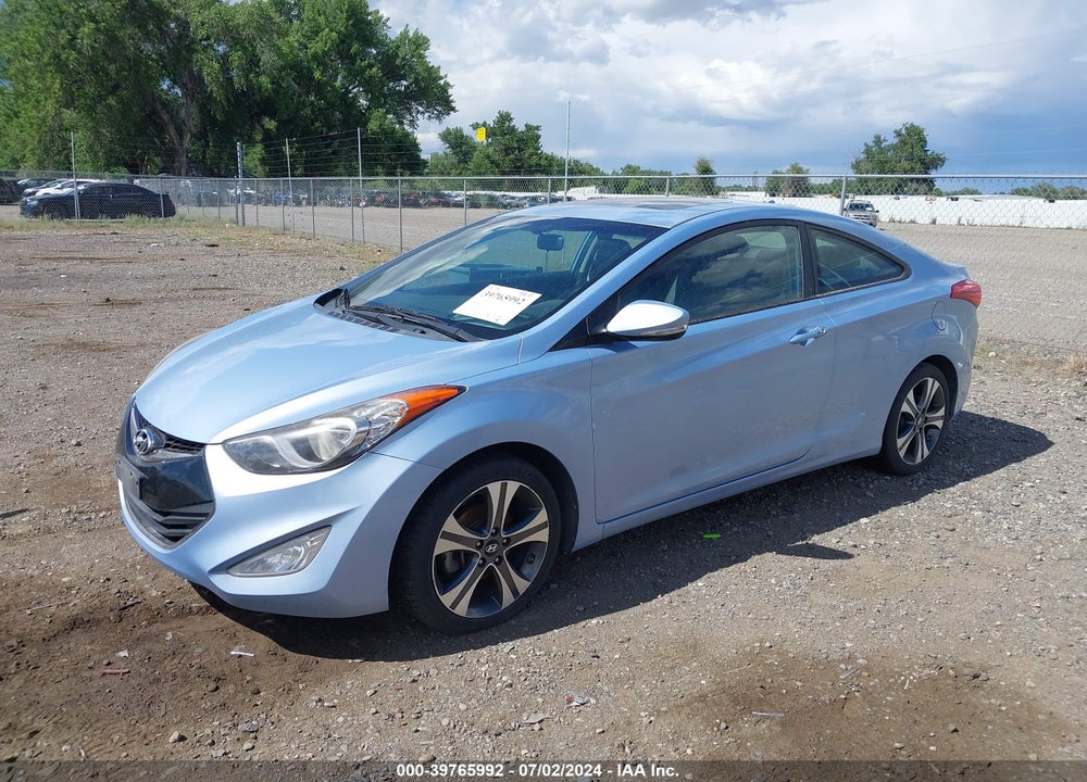 2013 HYUNDAI ELANTRA SE VIN: KMHDH6AE8DU000801