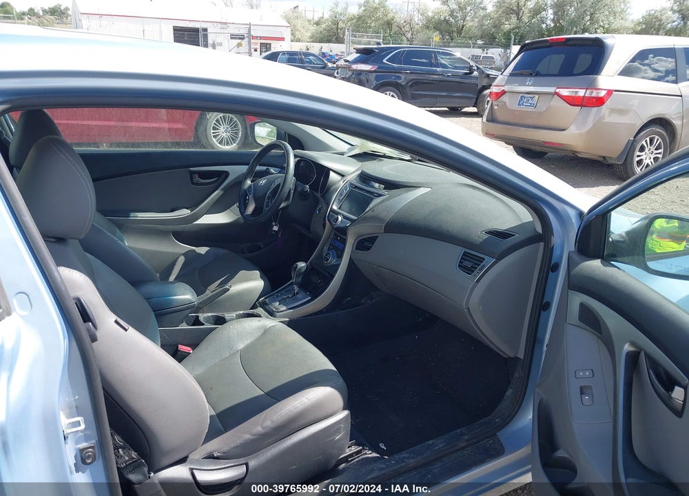 2013 HYUNDAI ELANTRA SE VIN: KMHDH6AE8DU000801