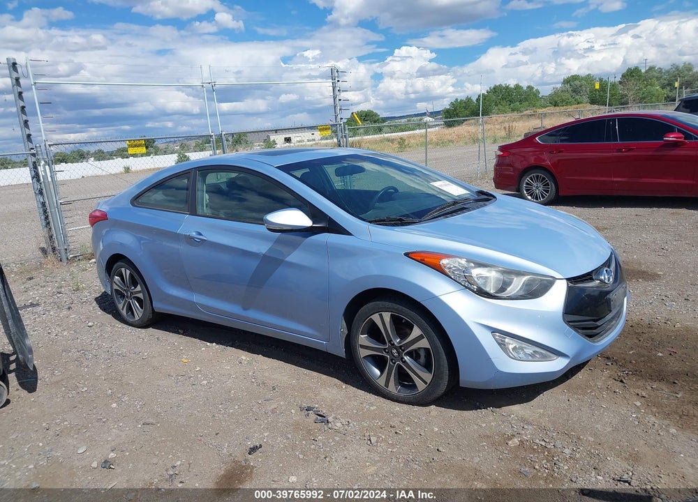 2013 HYUNDAI ELANTRA SE VIN: KMHDH6AE8DU000801