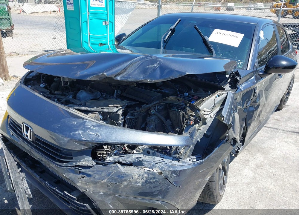 2022 HONDA CIVIC SPORT VIN: 2HGFE2F58NH507551