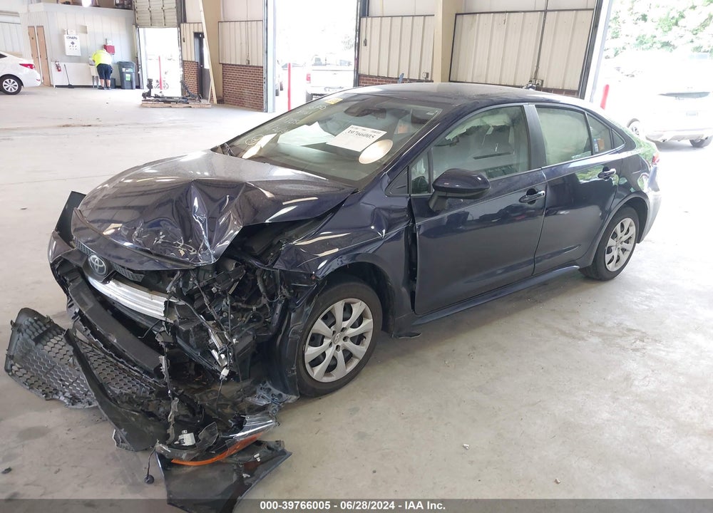 2021 TOYOTA COROLLA LE VIN: JTDEPMAE6MJ141805