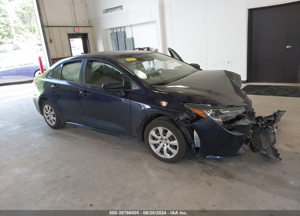 2021 TOYOTA COROLLA LE VIN: JTDEPMAE6MJ141805