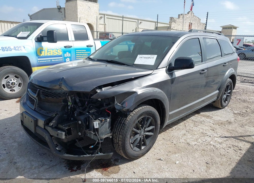 2019 DODGE JOURNEY SE VIN: 3C4PDCBB8KT858986