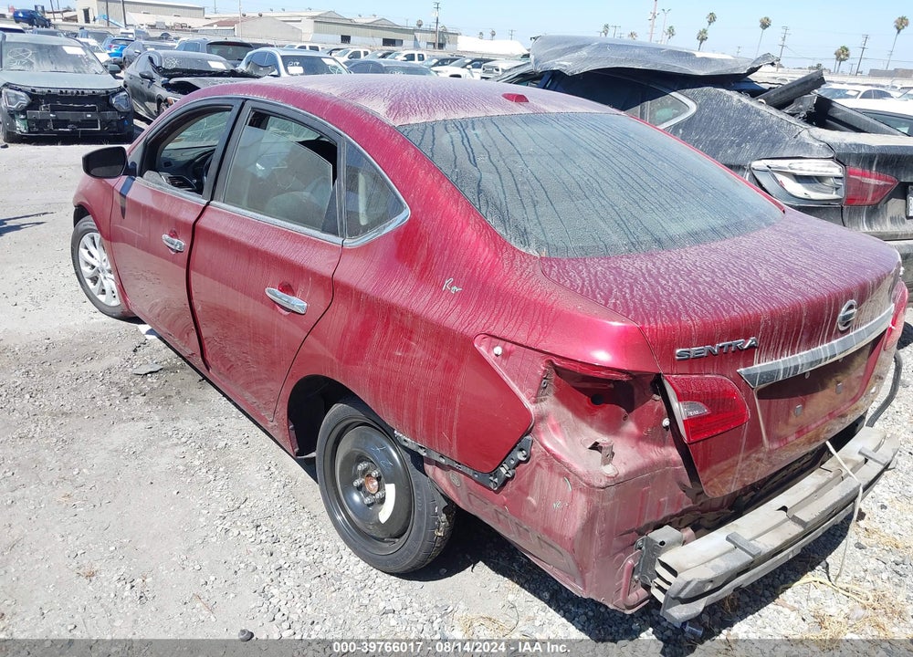 2019 NISSAN SENTRA VIN: 3N1AB7APXKY293212