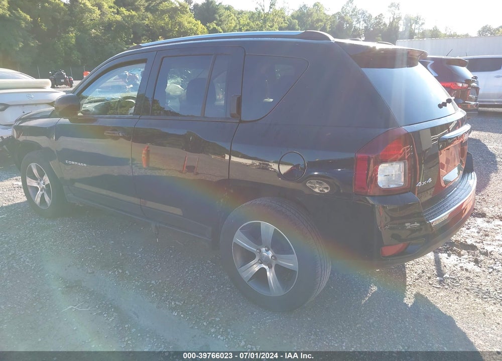 2017 JEEP COMPASS HIGH ALTITUDE 4X4 VIN: 1C4NJDEB9HD129539