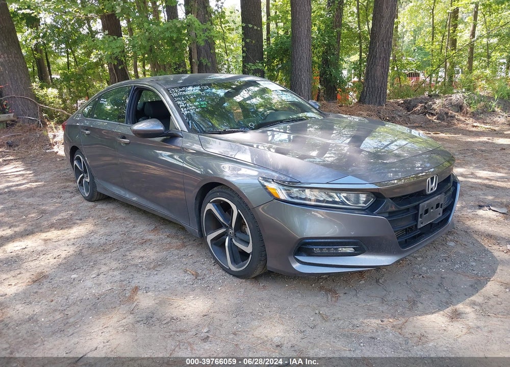 2018 HONDA ACCORD SPORT VIN: 1HGCV1F38JA026218