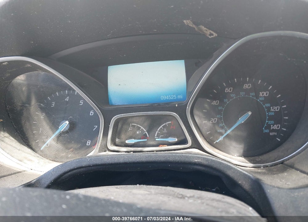 2014 FORD FOCUS TITANIUM VIN: 1FADP3J29EL421502
