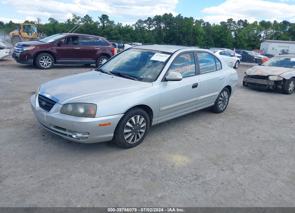 2004 HYUNDAI ELANTRA GLS/GT VIN: KMHDN46D84U826383