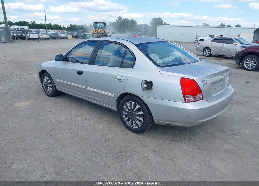 2004 HYUNDAI ELANTRA GLS/GT VIN: KMHDN46D84U826383
