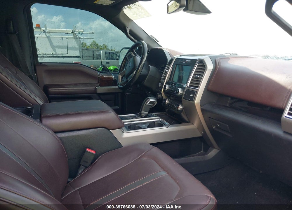 2017 FORD F-150 PLATINUM VIN: 1FTEW1EF3HFA66526