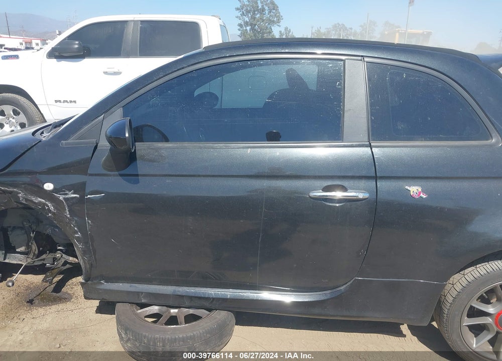 2013 FIAT 500C ABARTH VIN: 3C3CFFJHXDT647554