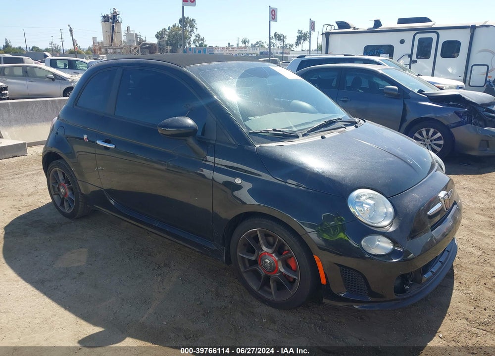 2013 FIAT 500C ABARTH VIN: 3C3CFFJHXDT647554