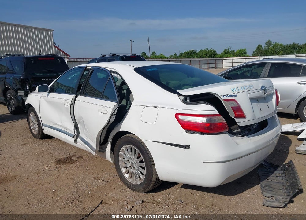 2007 TOYOTA CAMRY LE VIN: 4T1BE46K87U644631
