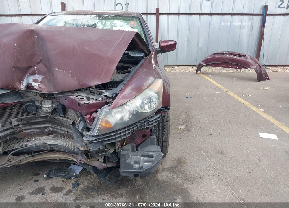 2010 HONDA ACCORD 2.4 LX VIN: 1HGCP2F37AA154823
