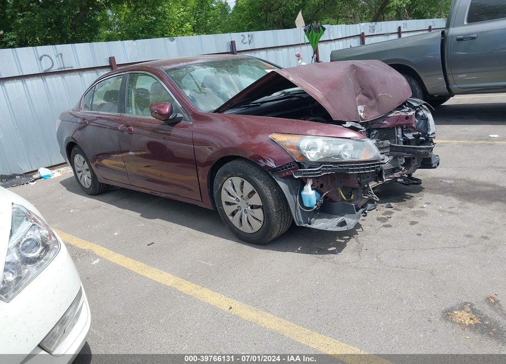2010 HONDA ACCORD 2.4 LX VIN: 1HGCP2F37AA154823