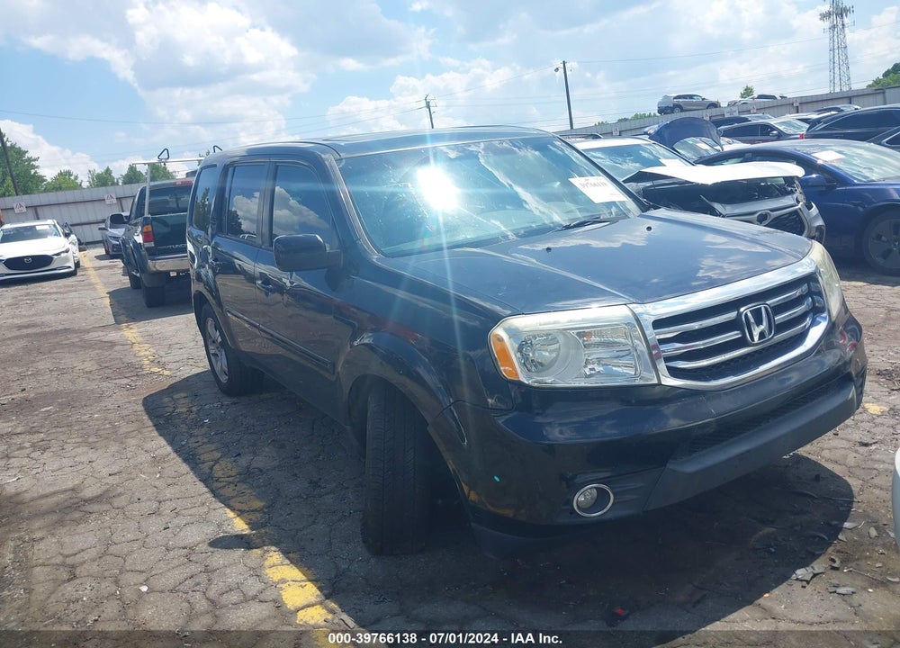 2013 HONDA PILOT EX-L VIN: 5FNYF4H69DB023723