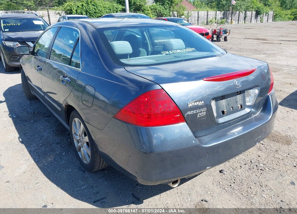2007 HONDA ACCORD 3.0 SE VIN: 1HGCM66407A106274