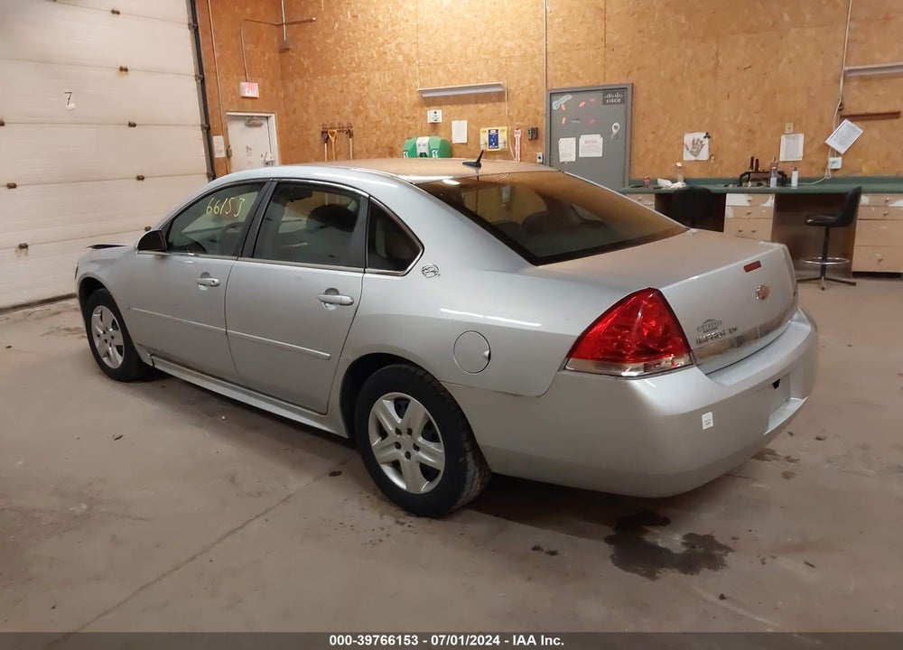 2009 CHEVROLET IMPALA LS VIN: 2G1WB57K391146458