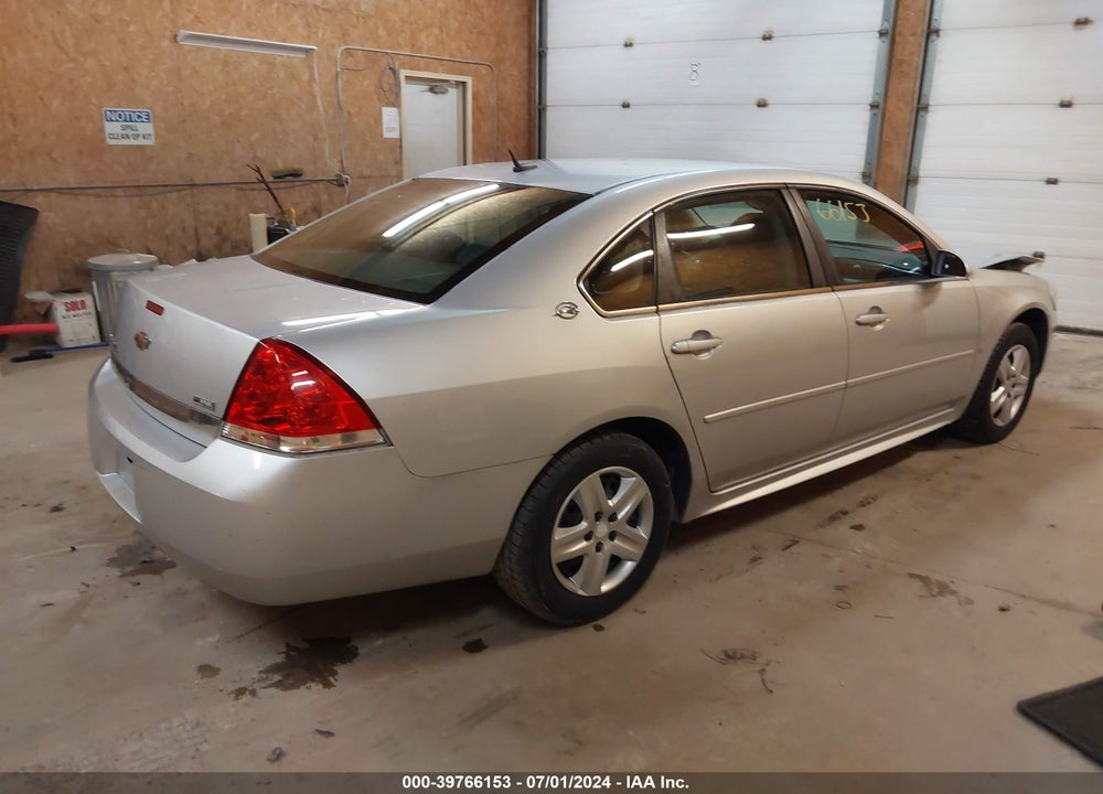 2009 CHEVROLET IMPALA LS VIN: 2G1WB57K391146458