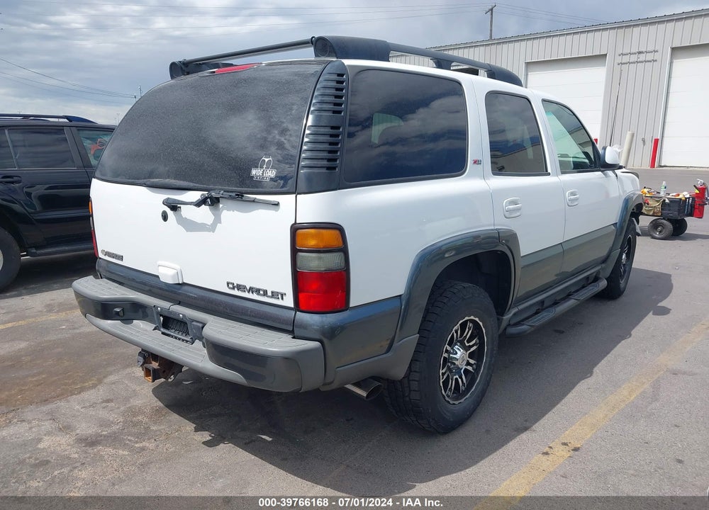 2005 CHEVROLET TAHOE Z71 VIN: 1GNEK13T55R178427